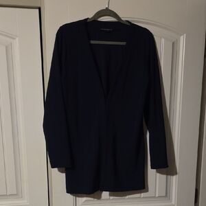 Boston Proper Deep Blue Top